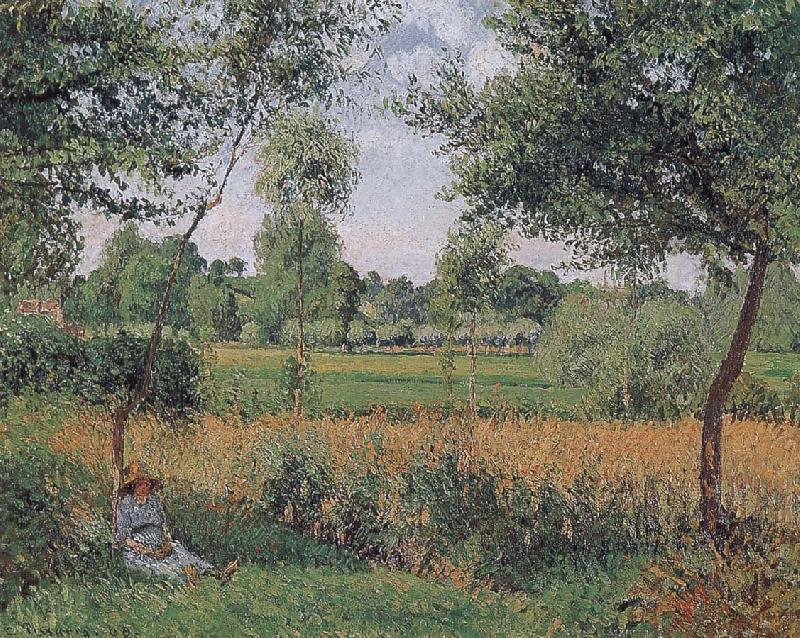 Camille Pissarro early Norge oil painting art